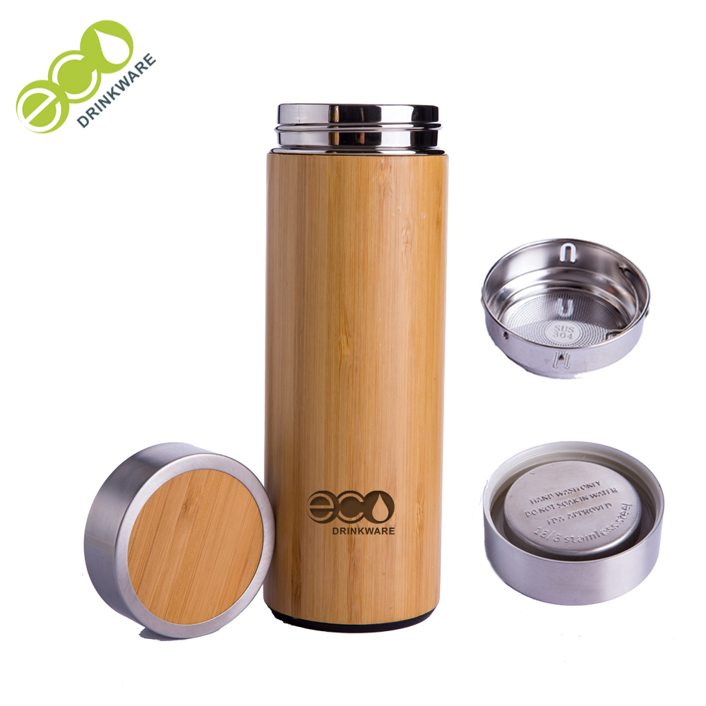 GB8040 bambooo thermos