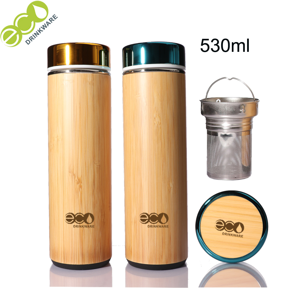 GB8067 tea bamboo flask