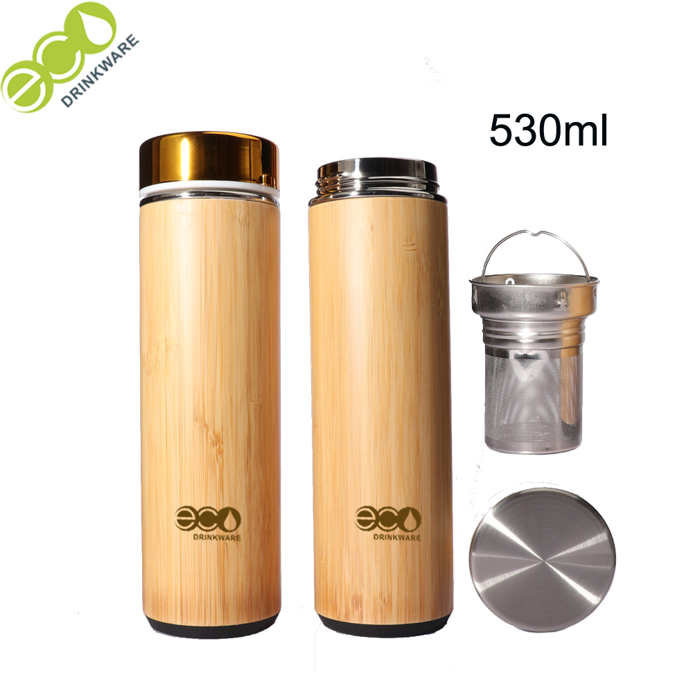 Gb8066 bamboo water bottle